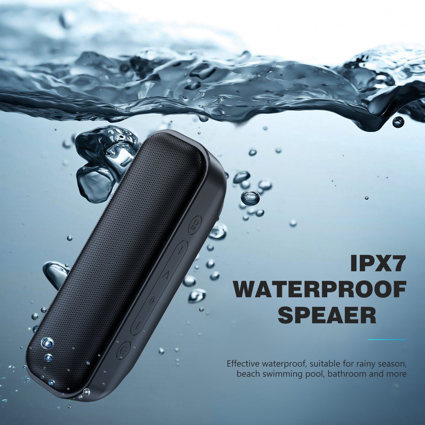 Wonderful Bluetooth Speakers, Portable Speakers Bluetooth Wireless with 20W Stereo Sound